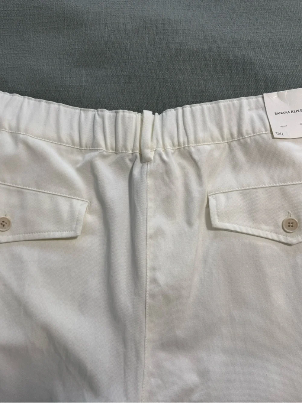 BANANA REPUBLIC THE EVERYDAY WIDE-LEG PANT IN TENCEL COTTON PANTS SZ XL NWT - Picture 8 of 8
